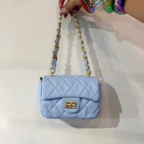 matte quilted bag