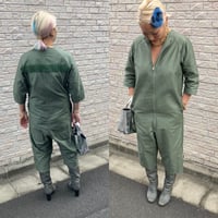 Millitary rompers w back fringes