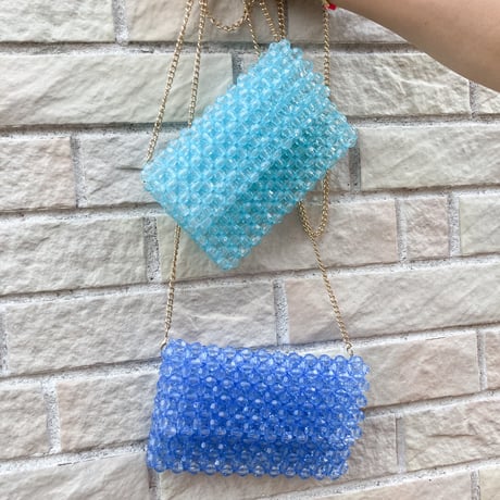 beaded doll bag  large