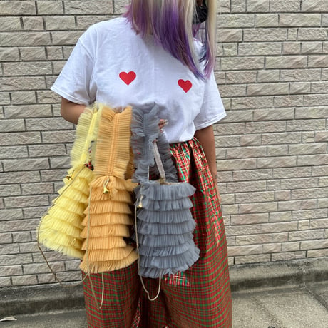 burself×DIR69  new tulle bucket bag