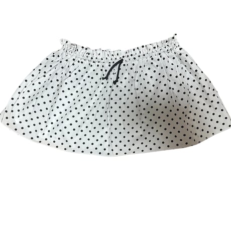 Dot cotton bare top