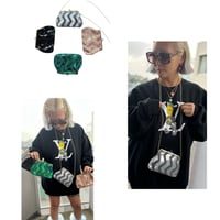 Sequin purse bag