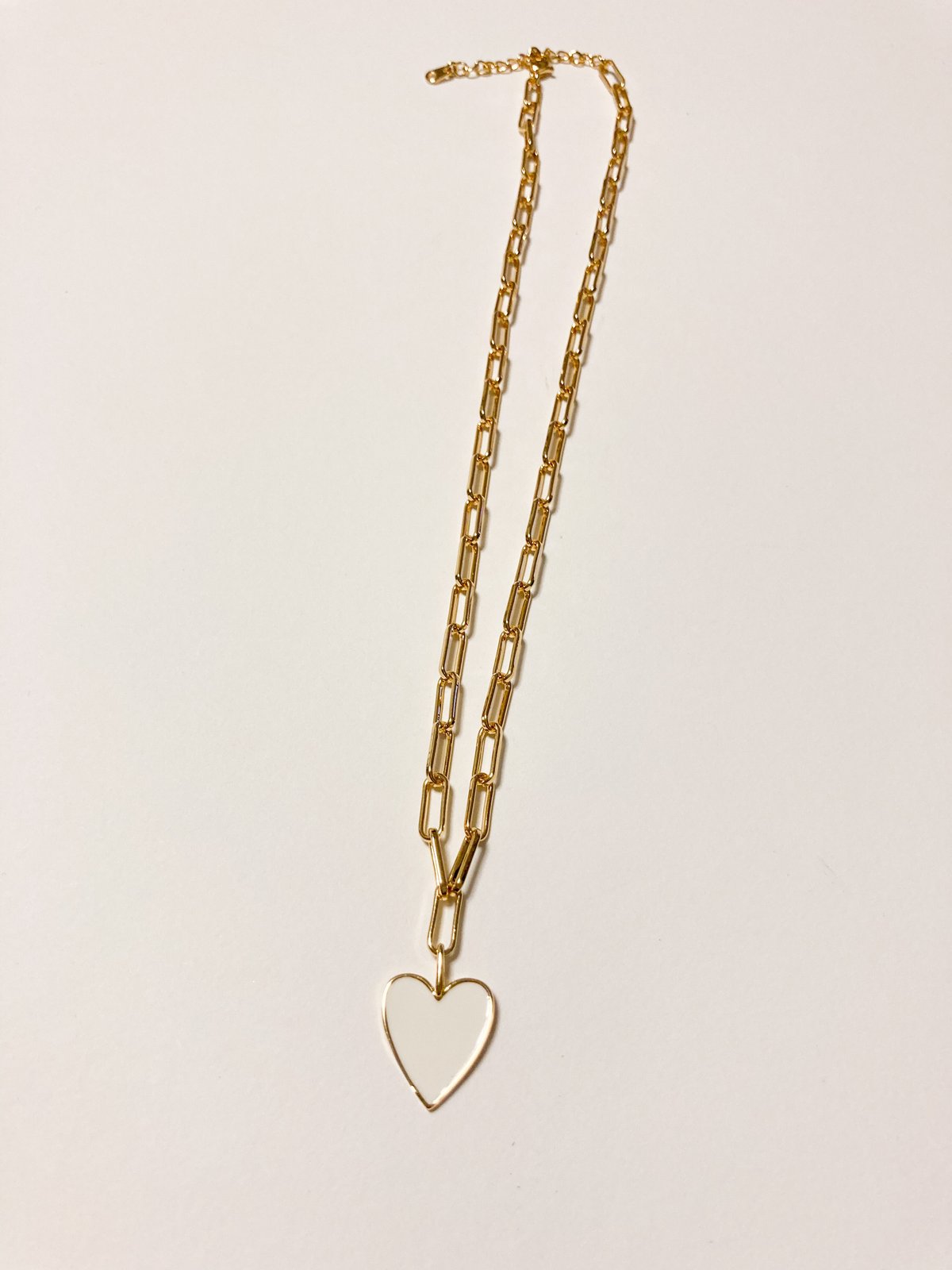 Heart plated necklace | burself