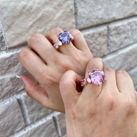 Princess heart ring