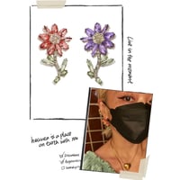 Flower earring / 片耳用