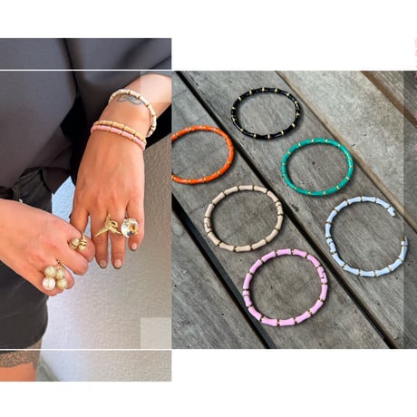 colored bamboo bangle