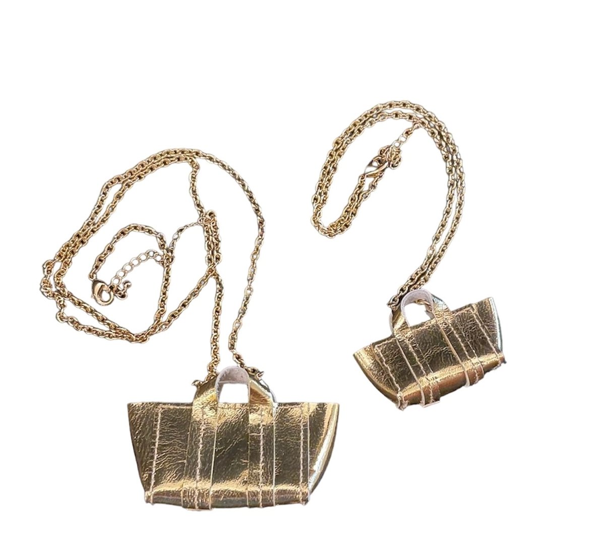 Mirror tote necklaces by kyo505 x burself | bur