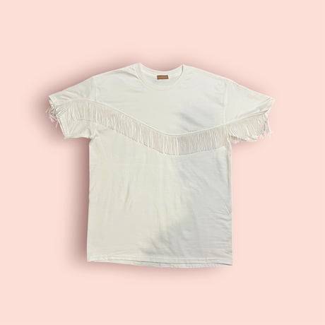 Slope fringed tee
