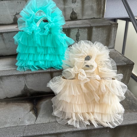 Small tulle tote by Dir69