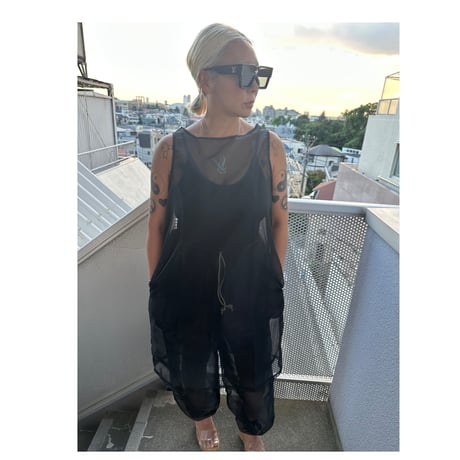 Transparent dress