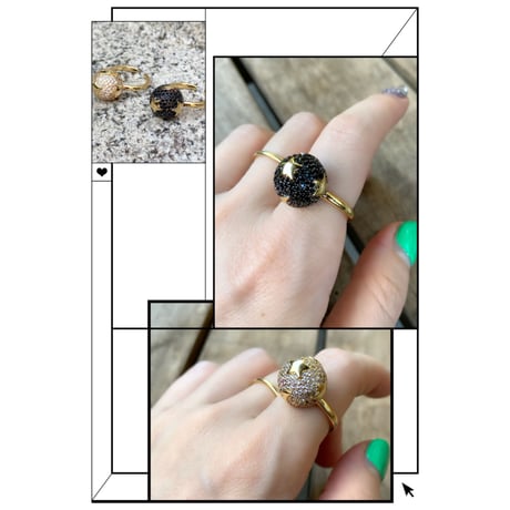 Bijoux ball ring