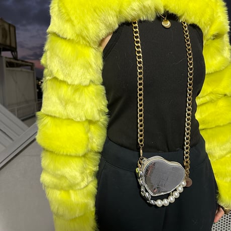 Eco fur sleeve