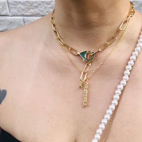 new message necklace