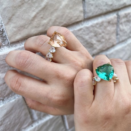 Princess heart ring