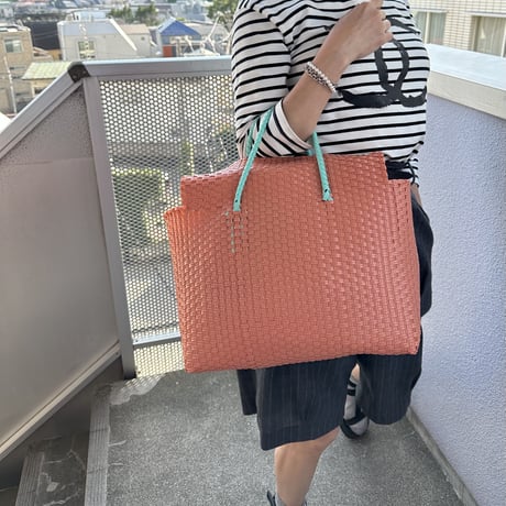burself candy woven tote : large