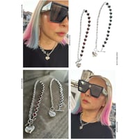 Otro accesorio heart chain combi necklace