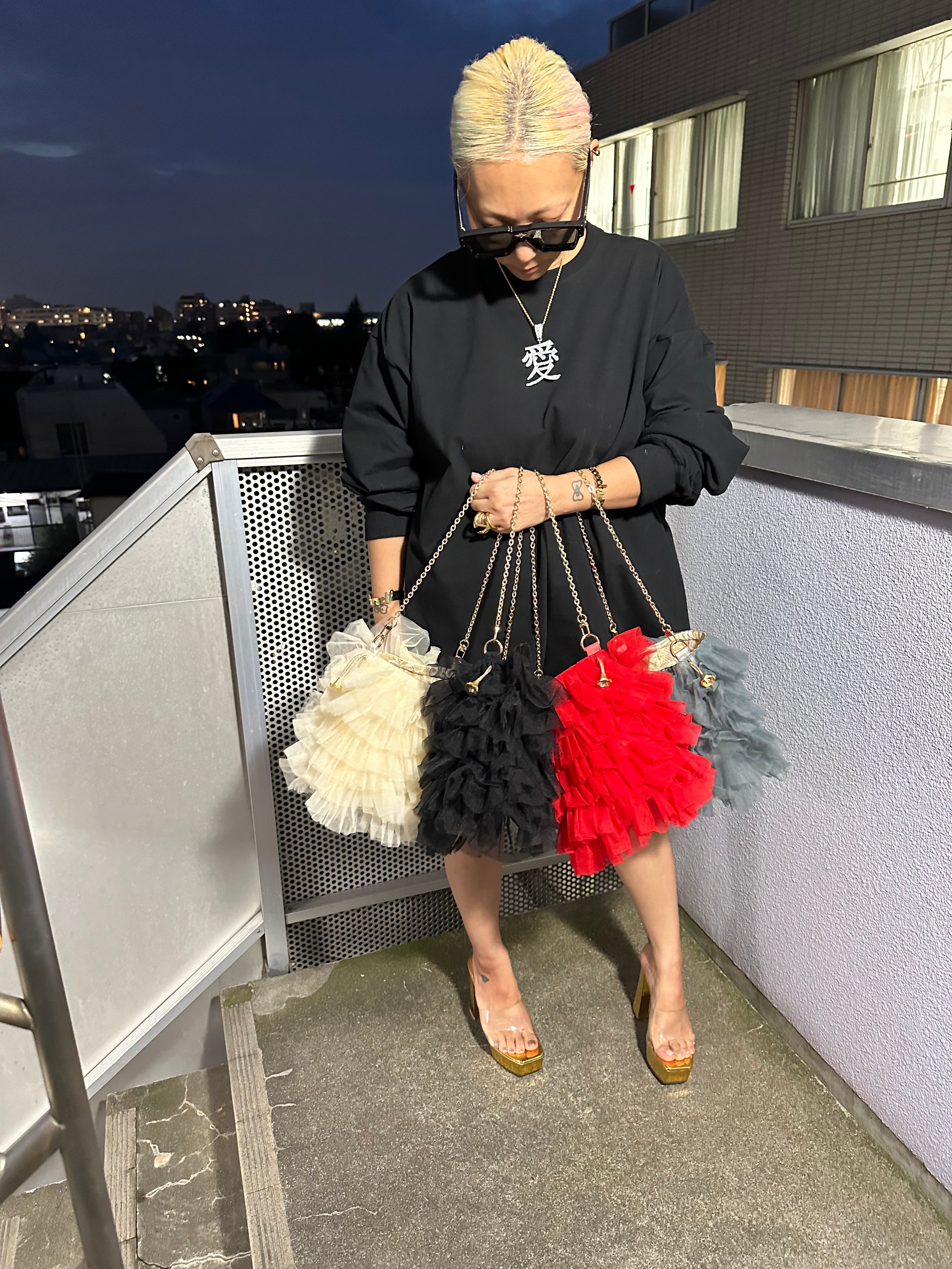 Special offer : tulle bag w chain by DIR69 | bu