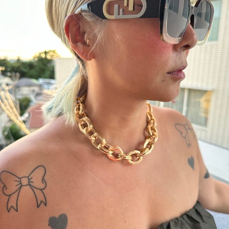 Chunk chunky necklace