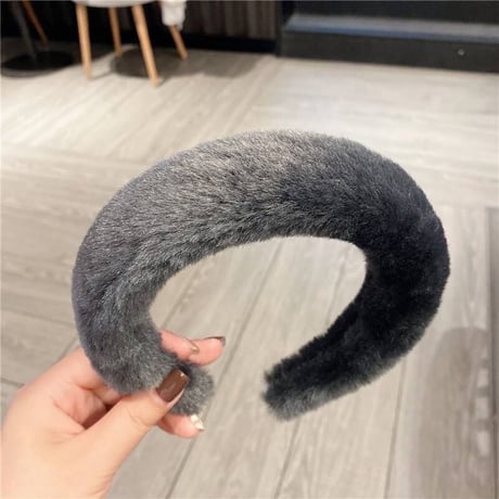 Lux eco fur headbands