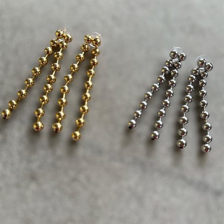 Ball chain earrings