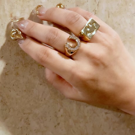 Rec smiley ring