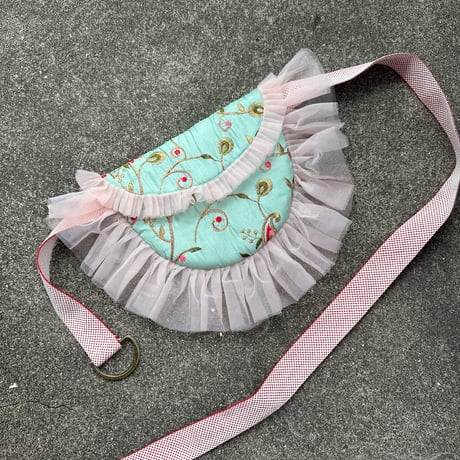 Tulle body bag by DIR69 x burself