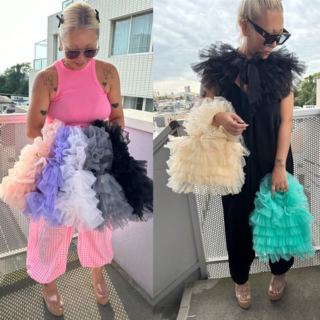 Small tulle tote by Dir69