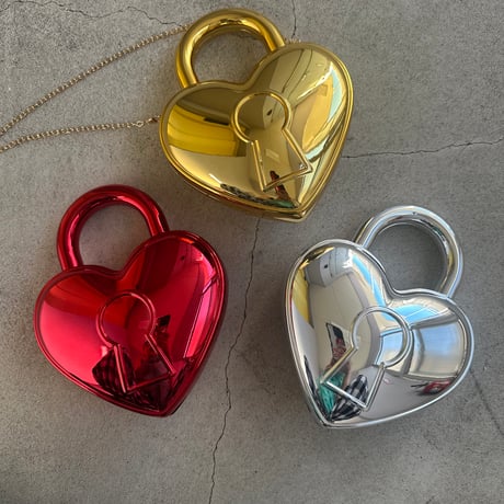Heart lock bag