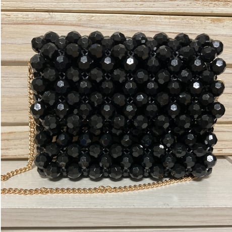 beaded doll bag