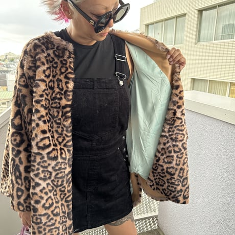 Burself faux fur medium coat