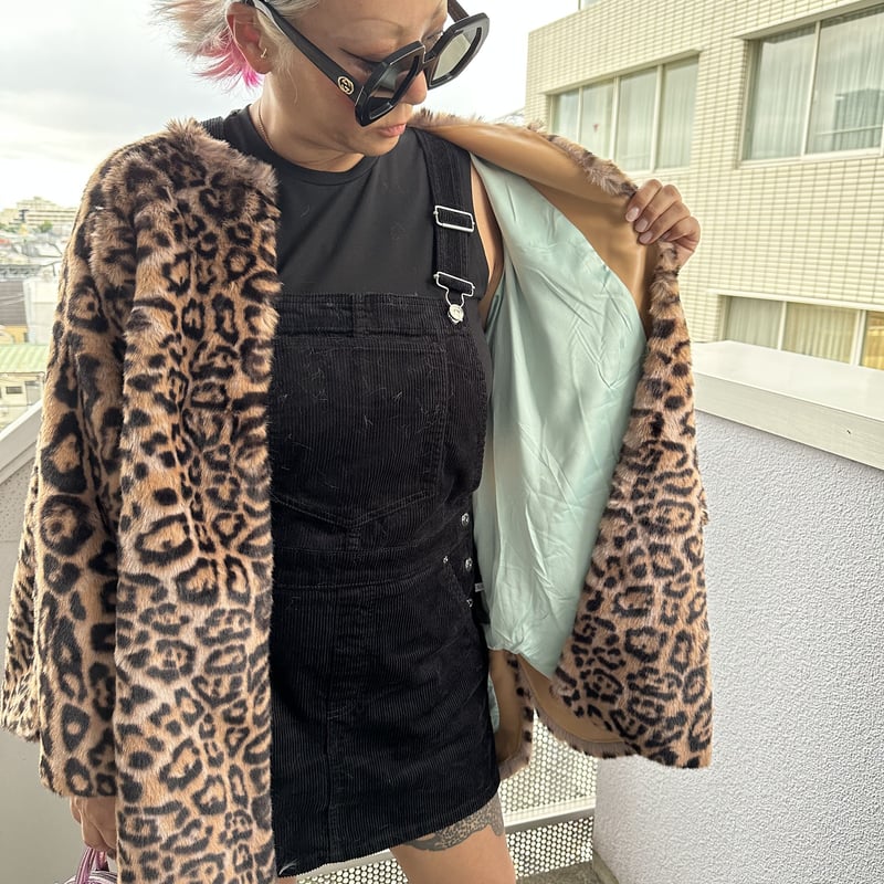 Burself faux fur medium coat | burself