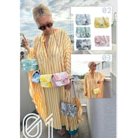 Tie dye quilted bag