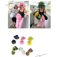 Set of Fluffy hat & bag