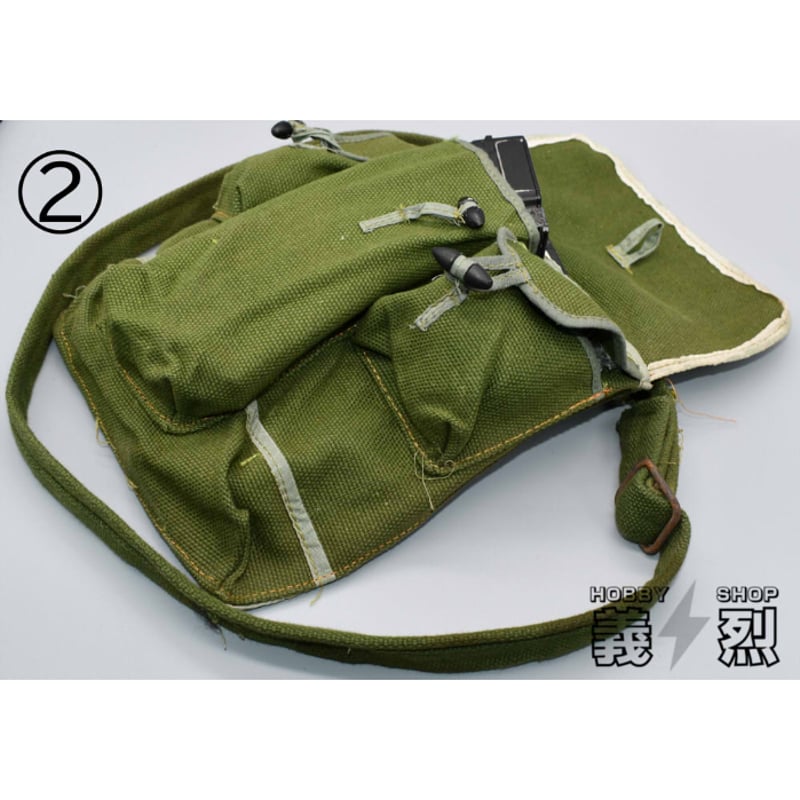 北ベトナム軍/解放戦線AK-47用3ポケットマガジンポーチ(中古品