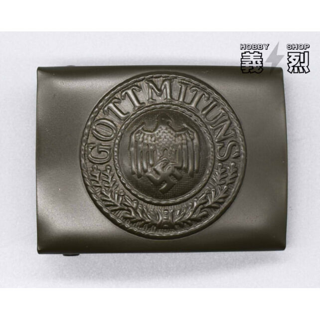 WW2ドイツ軍陸軍兵用バックル【OD色】・復刻品 | 義烈