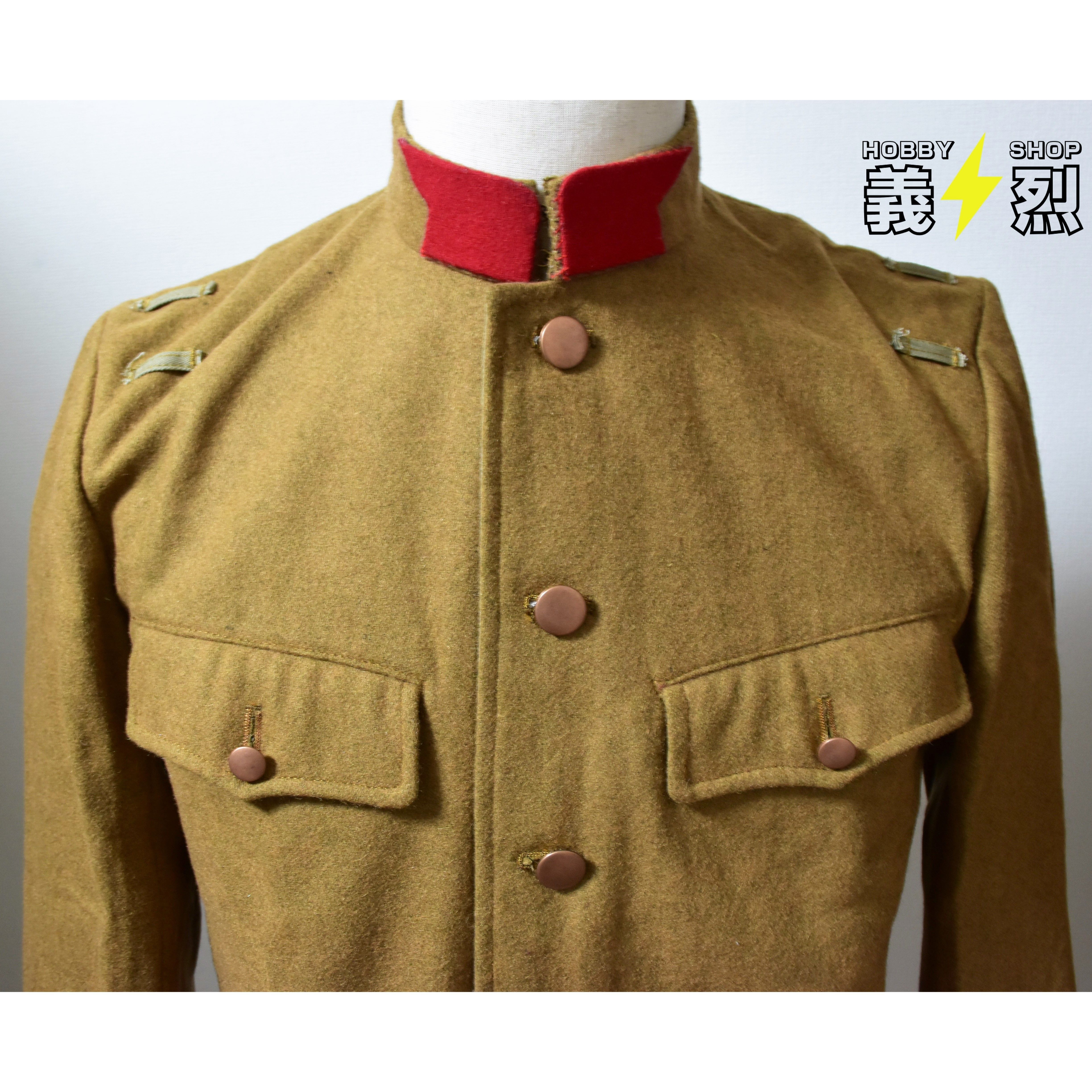日本軍　日本陸軍　昭和五年式軍衣　昭五式軍衣　開襟改造　服　軍服　実物 original