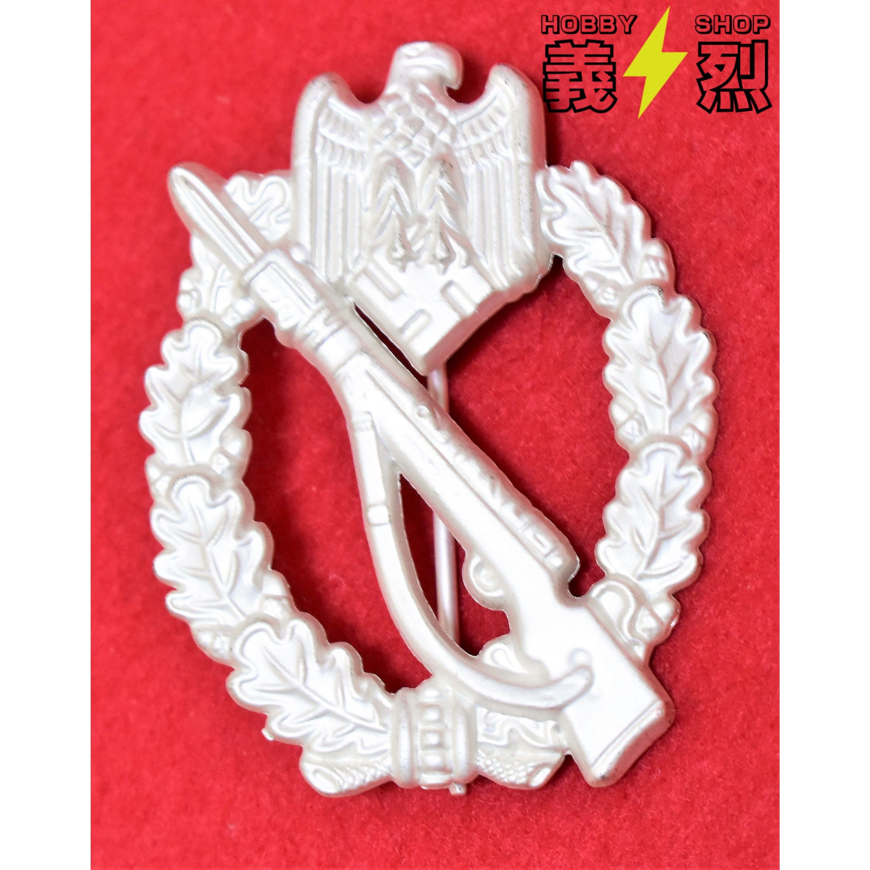 ＢＷドイツ軍/連邦軍＊１９５７年制定＊歩兵突撃章＊ブロンズ章（実物） original