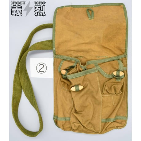 北ベトナム軍/解放戦線AK-47用３ポケットマガジンポーチ(中古品）