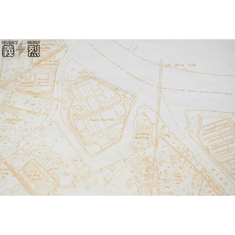 ベトナム地図（米軍、南ベトナム軍使用）