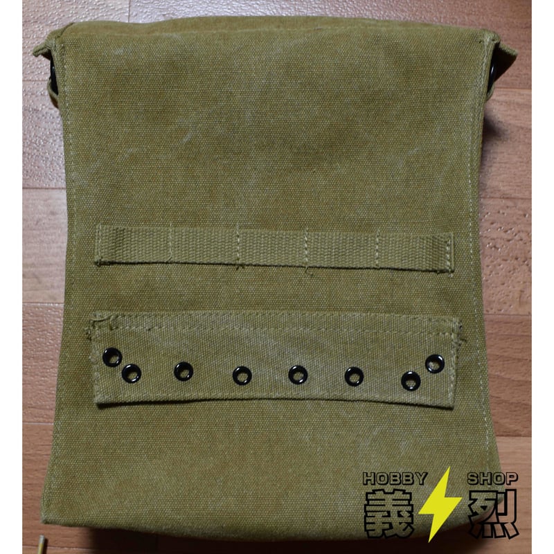 米軍海兵隊ODパラシュート生地希少品 WW2米海兵隊M1941ハバーザック・復刻品 | 義烈