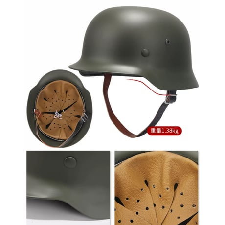 WW2ドイツ軍M35ヘルメット【グレー】・復刻品