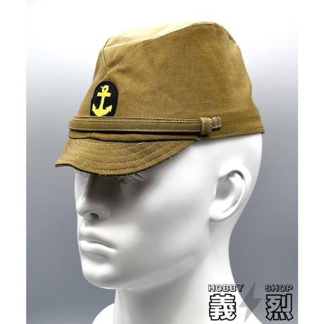日本海軍兵用略帽(黒帽章）・復刻品