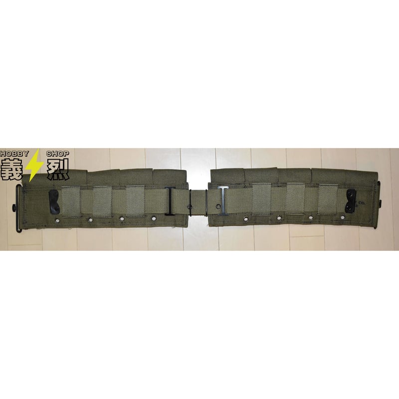 WW2米軍M1923カートリッジ・ベルト【OD色】（複製品） | 義烈
