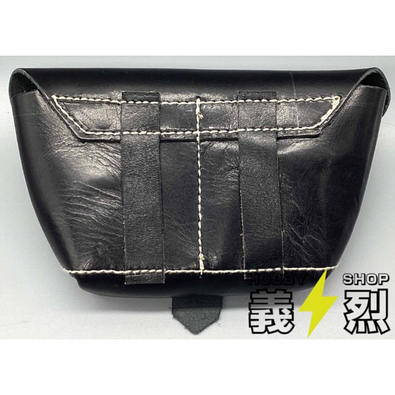 【お買得】本革製 ミリタリー 弾薬ポーチW セルビア軍放出品 弾薬ポーチ ツァスタバ M48用 シングル 革製 [ 可