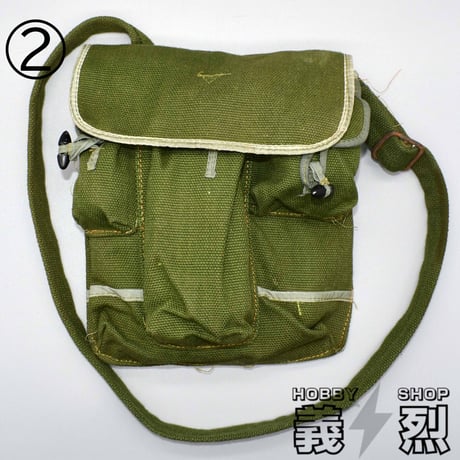 北ベトナム軍/解放戦線AK-47用３ポケットマガジンポーチ(中古品）②