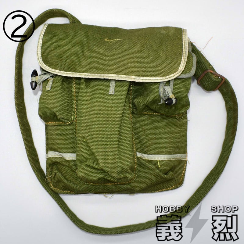 AK 用マガジンポーチ　ベトコン　ベトナム戦争　実物 北ベトナム軍 AK用マガジンポーチ・3本収納タイプ (ベトナム製