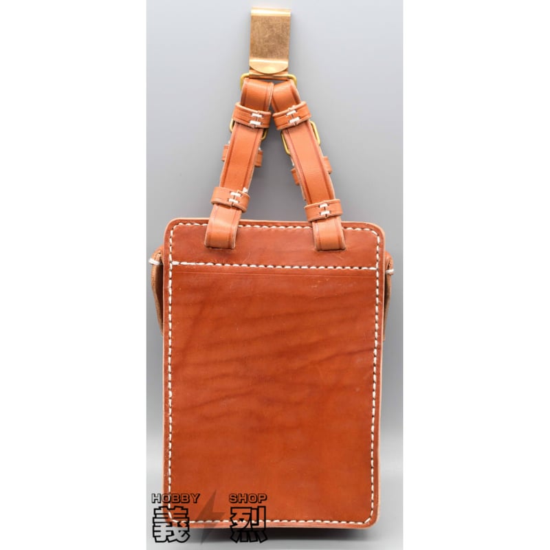 日本軍　（陸軍・軍属）代用図嚢　腰吊り・肩がけ　小物入れ弾薬盒風ポーチセット 日本軍 将校用中型図嚢 腰吊り式 マップケース | MilitaryX's STORE