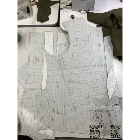日本海軍兵用四種軍装上下（複製品）