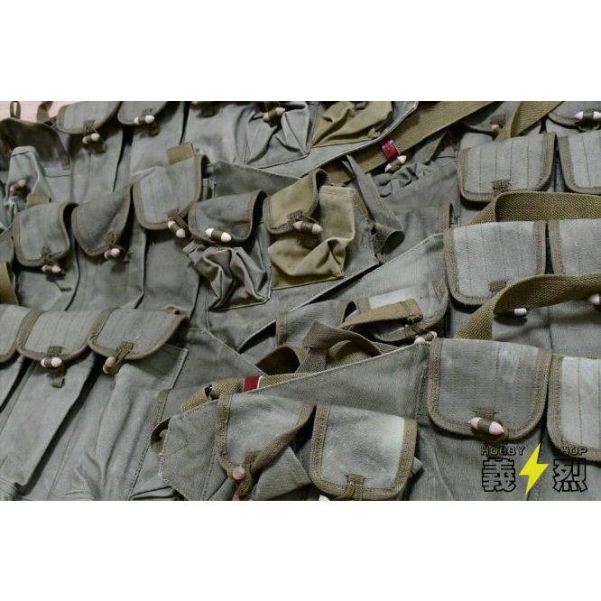 中国軍五六式小銃（AK-47）弾帯〈ウォッシュ加工品〉 | 義烈