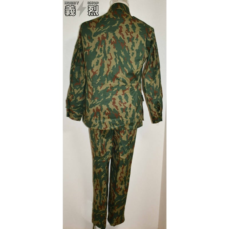 ソ連軍 迷彩 ジャケット 鮮やかなカラーが特徴です！【旧ソ連の軍服】陸軍山岳兵用迷彩